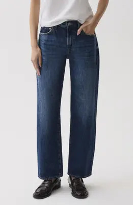 Pistola Lexi Distressed Ankle Wide Leg Jeans in Artisan at Nordstrom, Size 29 | Nordstrom
