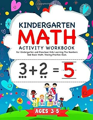 Kindergarten Math Activity Workbook: For Kindergarten and Preschool Kids Learning The Numbers And... | Amazon (US)