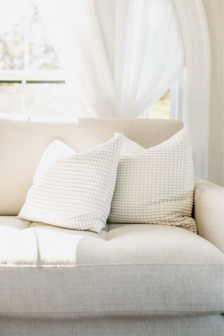 Pillow inserts, on sale today! Up to 37% off (depending on insert size). My trick is to buy the inserts one size bigger than the covers for a fuller look  

#LTKhome #LTKstyletip #LTKsalealert
