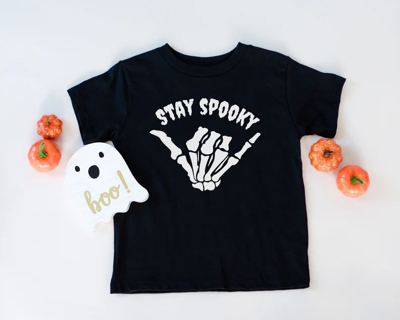 Spooky Season Kids Halloween Shirt Toddler Halloween Costume - Etsy | Etsy (US)