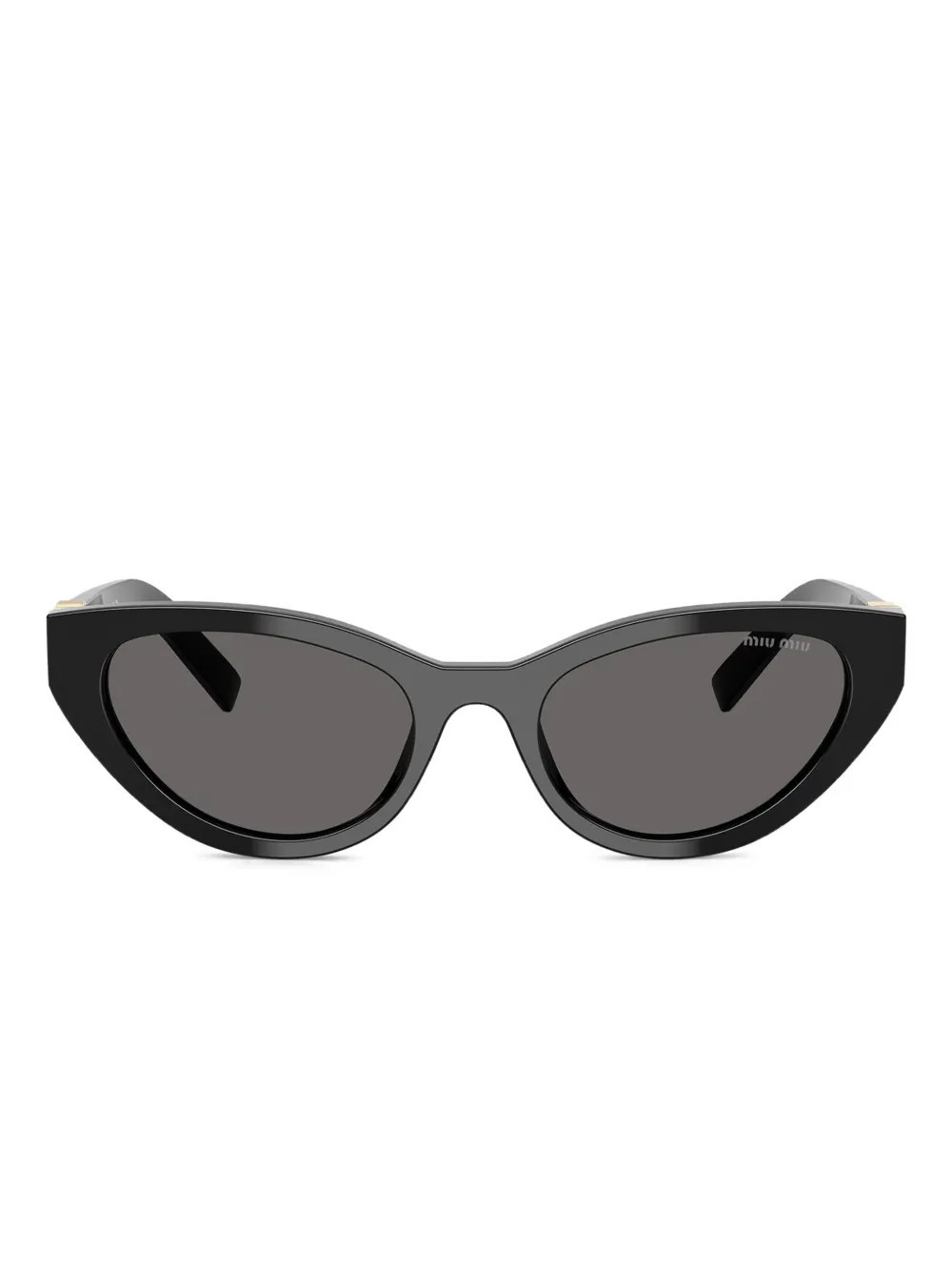 Miu Miu Eyewear cat-eye sunglasses - Black | Farfetch Global