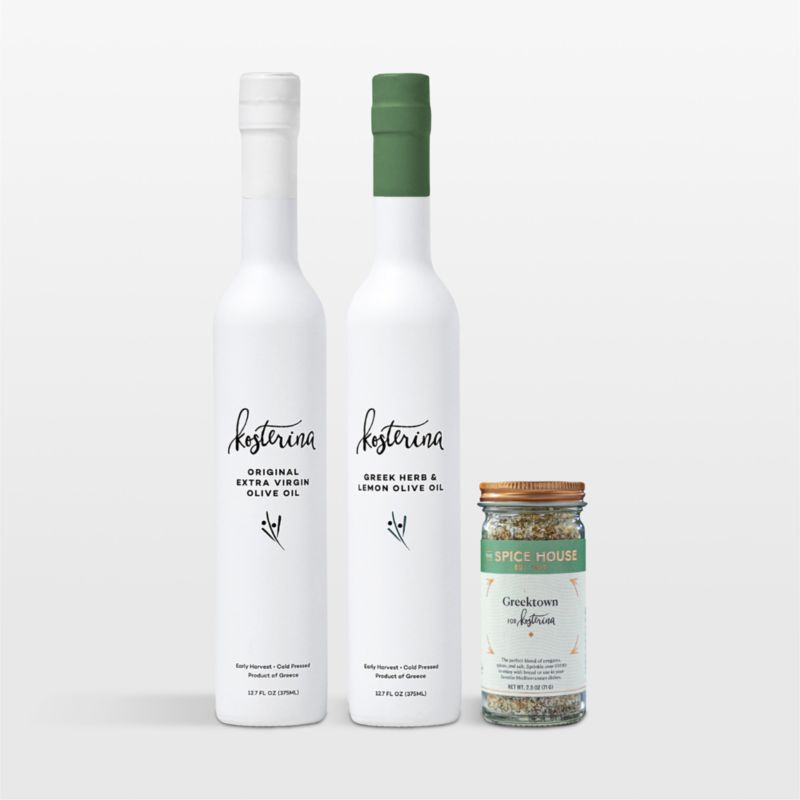 Kosterina x The Spice House Greek Taverna Set | Crate & Barrel | Crate & Barrel
