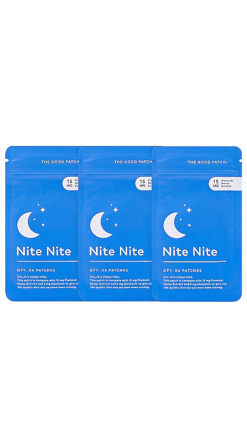 The Good Patch Nite Nite Hemp Patch 3 pack in Beauty: NA. | Revolve Clothing (Global)