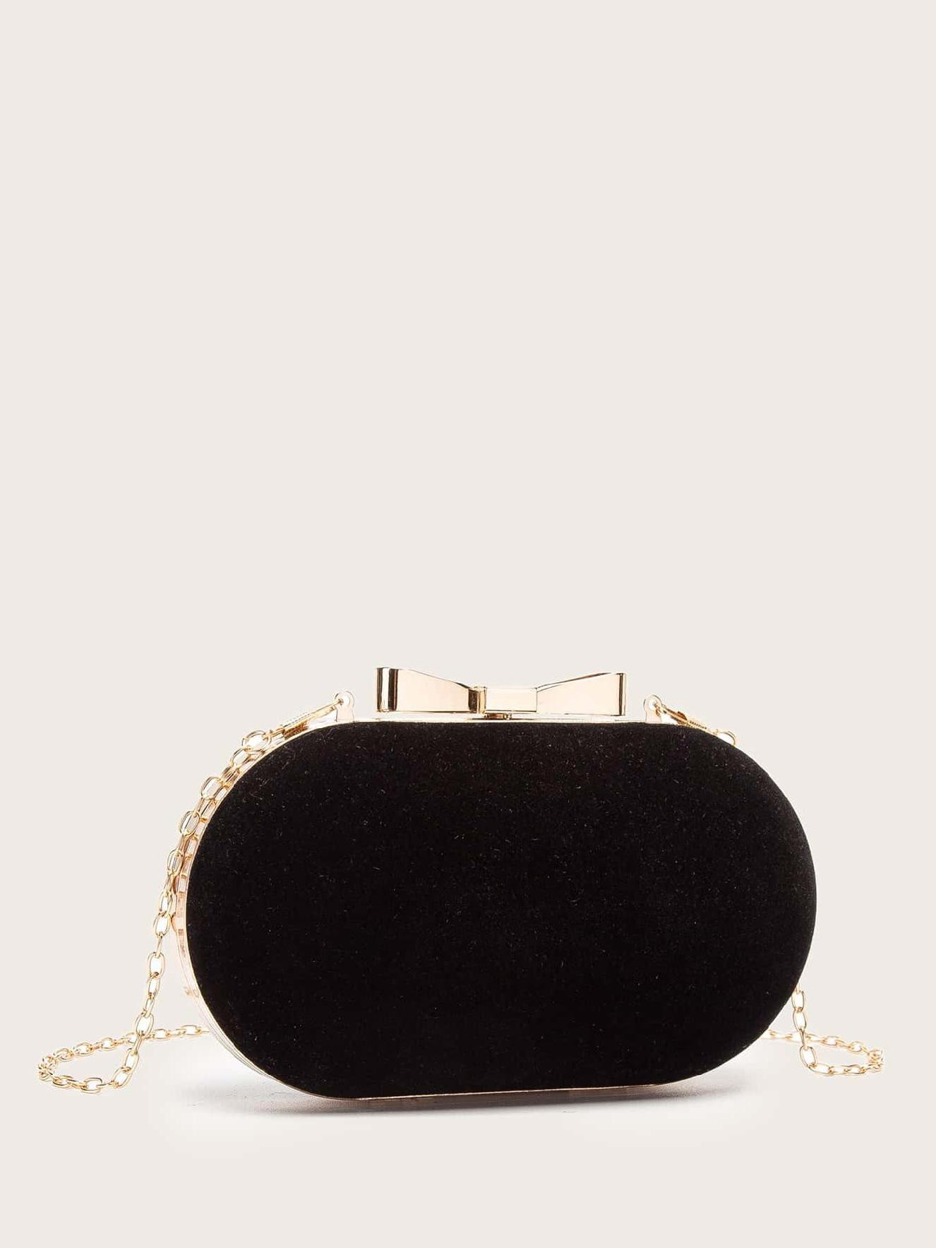 Women's Bags Mini Velvet Box Evening Bag - Walmart.com | Walmart (US)