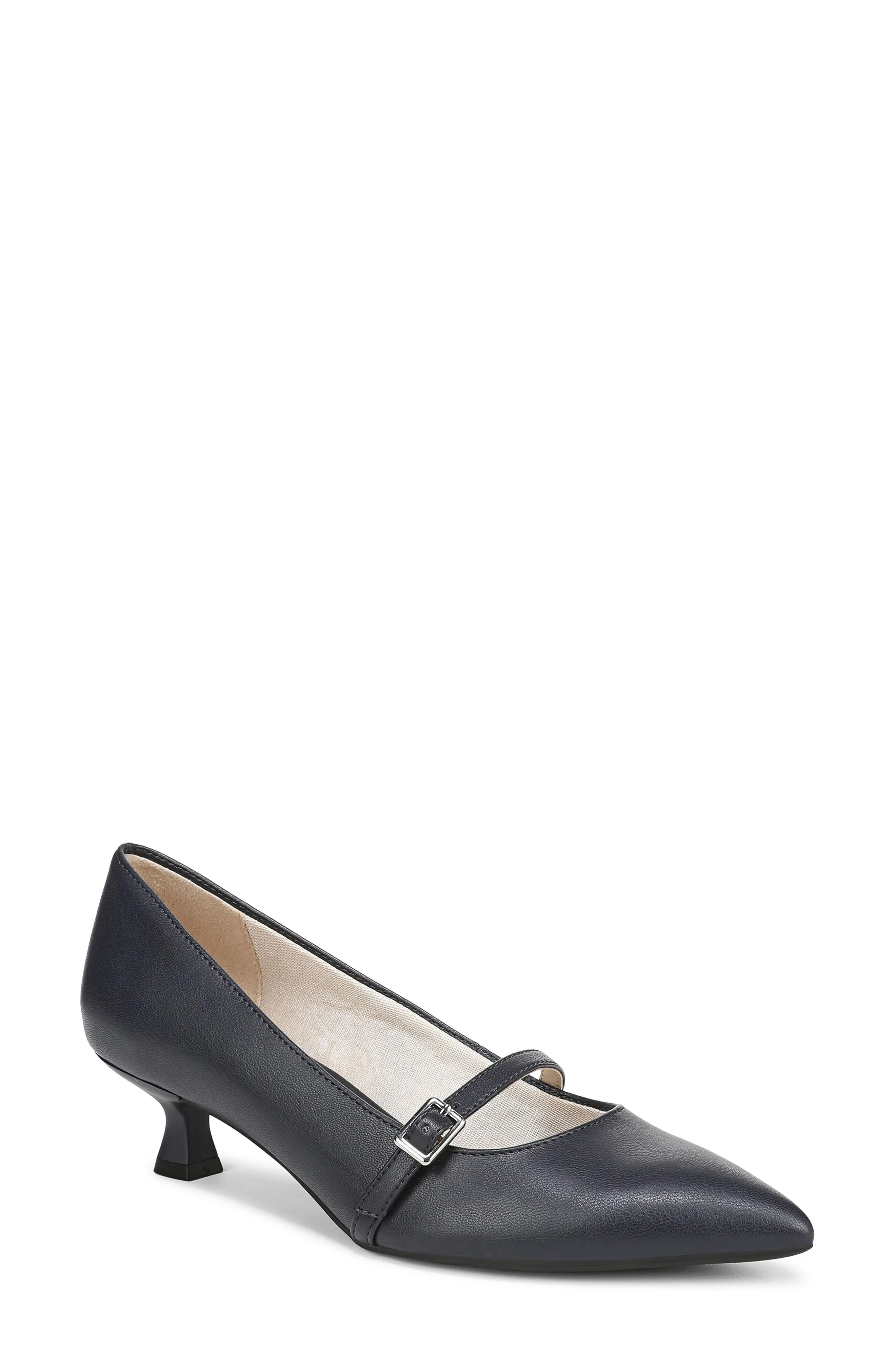 LifeStride Madelyn Mary Jane Pointed Toe Kitten Heel Pump (Women) | Nordstrom | Nordstrom
