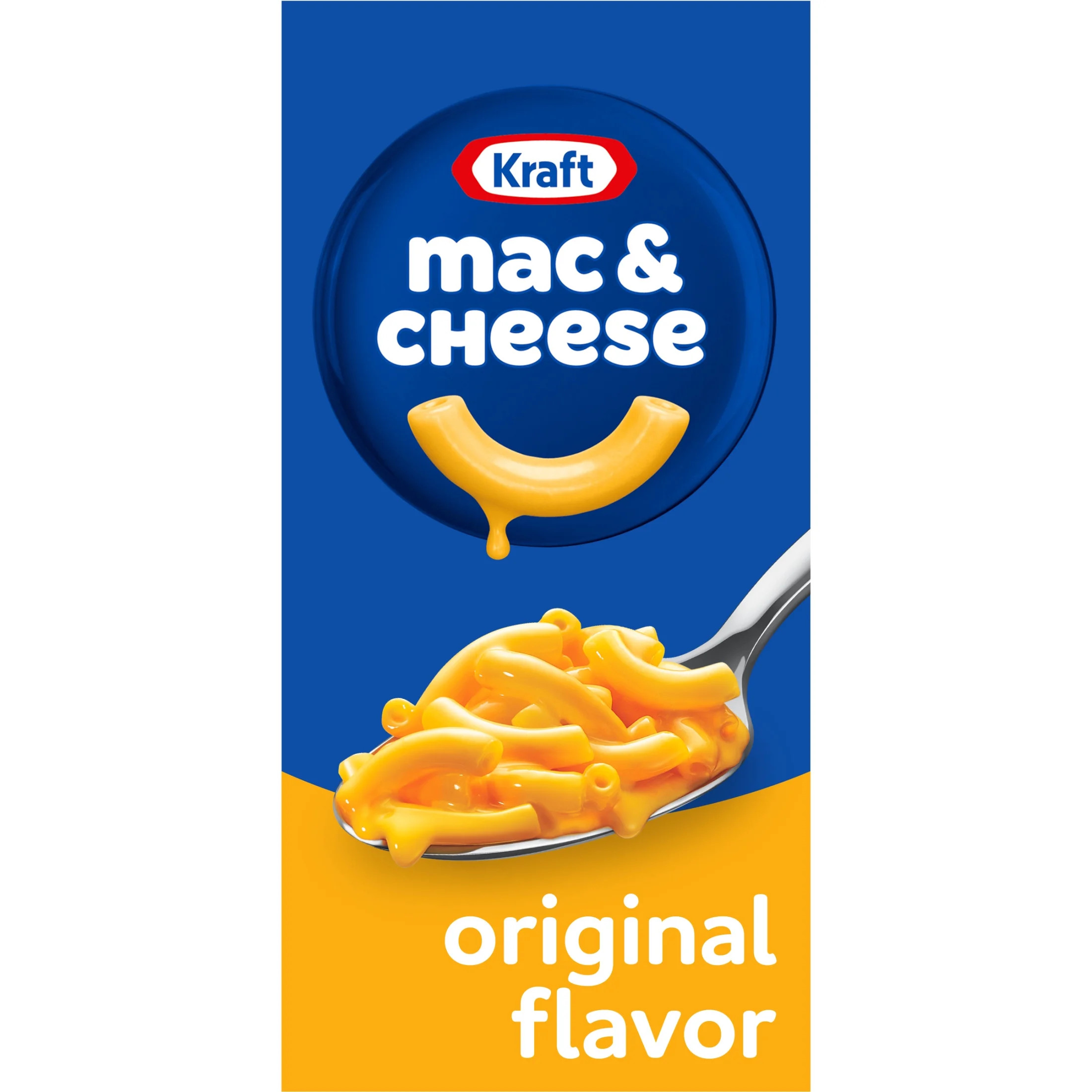 Kraft Original Mac N Cheese Macaroni and Cheese Dinner, 7.25 oz Box | Walmart (US)