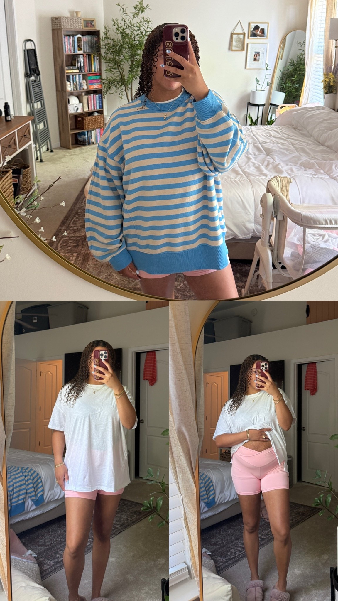 Love these simple pieces for this postpartum season! Wearing a M in all of it!

#LTKmomlife #LTKootd #LTKgrwm