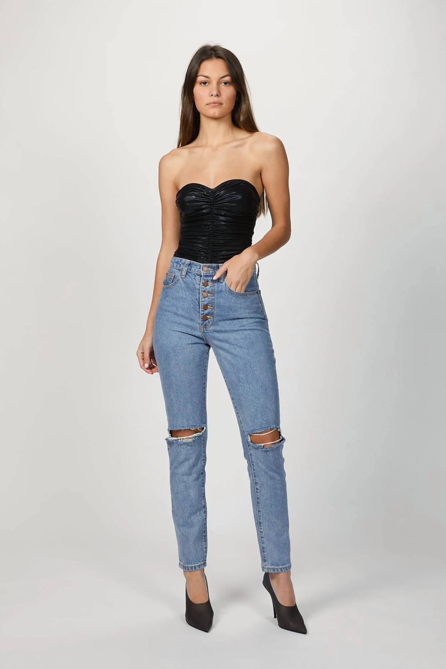 The Distressed Danielle Jean In Spring Street | Shop Simon