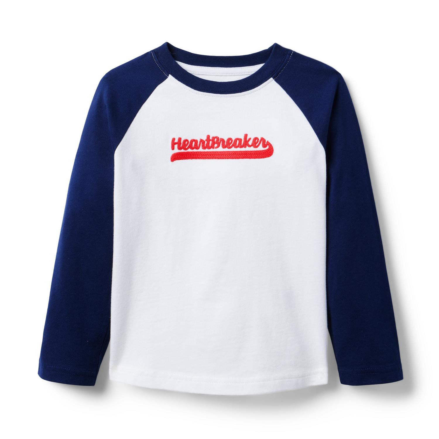Heartbreaker Raglan Baseball Tee | Janie and Jack