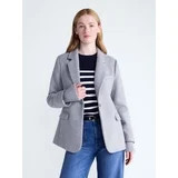 Free Assembly Women's and Women's Plus Single-Breasted Blazer with Ribbed Cuffs, Sizes XS-4X | Walmart (US)