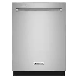 KitchenAid 24 in. PrintShield Stainless Steel Top Control Built-In Tall Tub Dishwasher with Stainles | The Home Depot