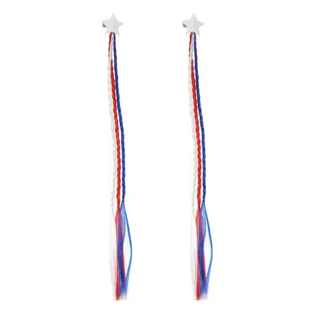 Way to Celebrate Americana Hair Extension Clips, 2 Pieces | Walmart (US)