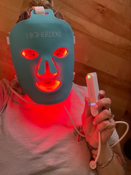 Fighting aging with higher dose red light therapy fast mask 

#LTKbeauty #LTKover40