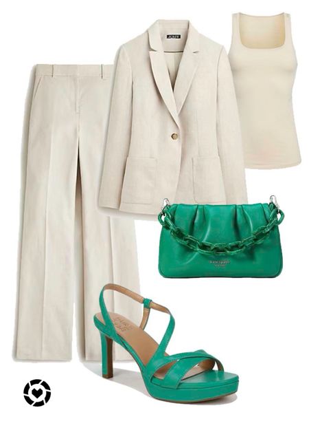 Add a pop of mint green to a neutral suit for spring! 

#LTKstyletip #LTKfindsunder100 #LTKSeasonal