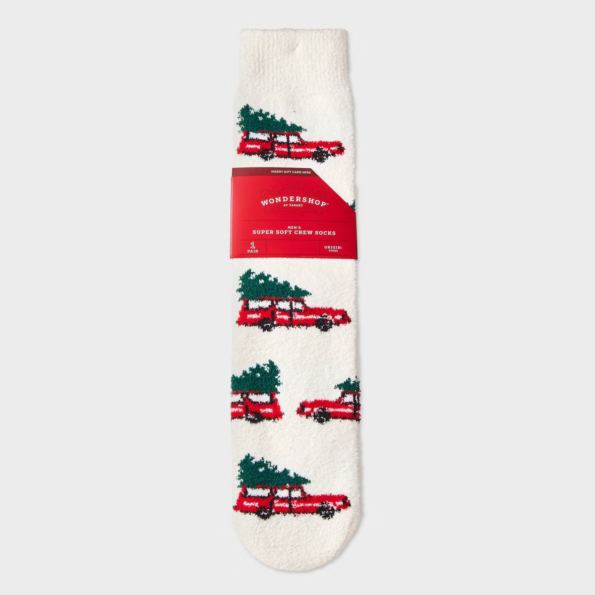 Men's Cozy Crew Socks - Wondershop™ -  6-12 | Target