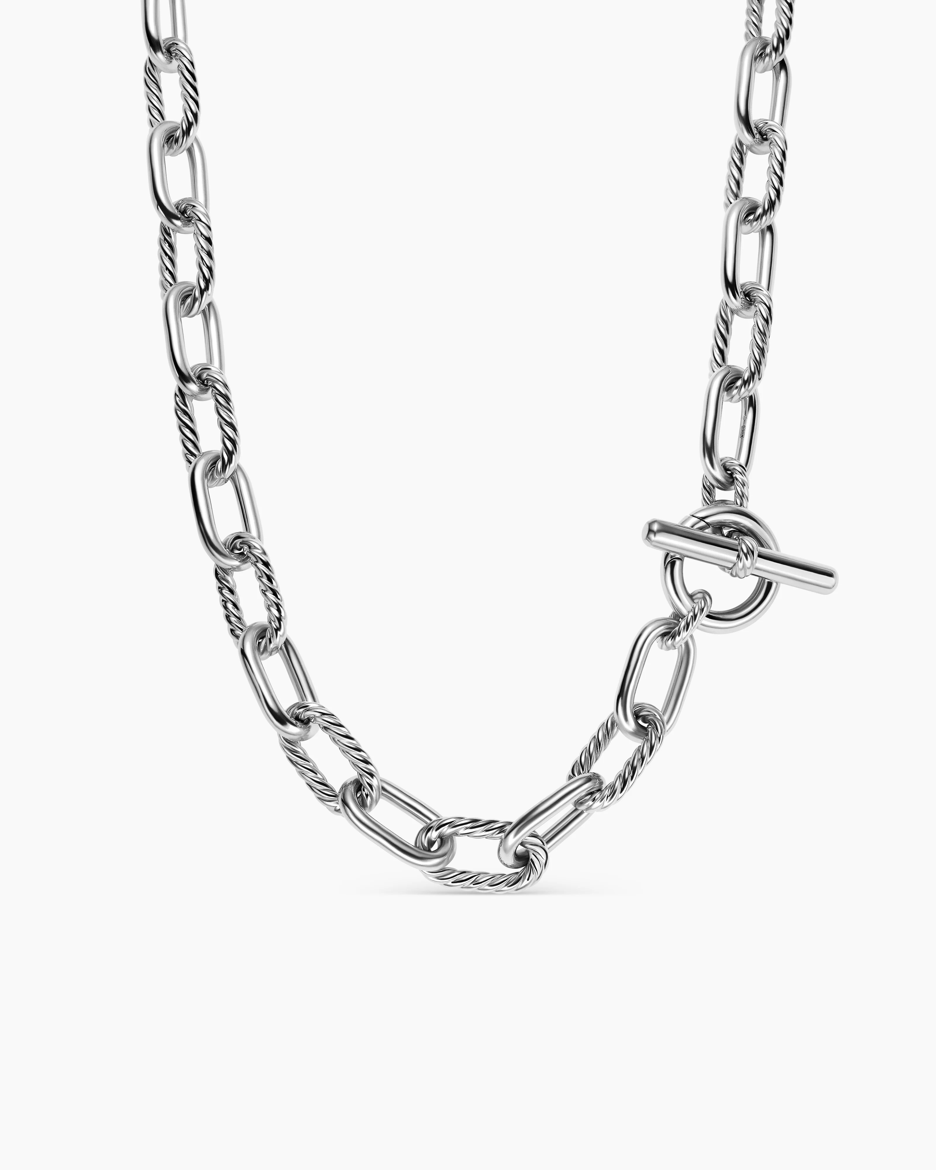 David Yurman | DY Madison® Toggle Chain Necklace in Sterling Silver, 11mm | David Yurman