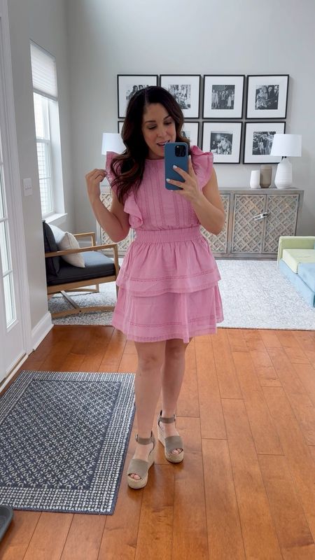Finally found a Loveshackfancy -ish dress that I absolutely love! 💕 It’s the perfect spring dress for those baby showers, bridal showers, vacation outfits, and beyond! It comes in 4 colors including a pretty little white dress for the brides out there. Click to shop! 

#LTKtravel #LTKSeasonal #LTKVideo