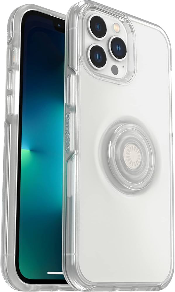 OtterBox OTTER + POP SYMMETRY CLEAR SERIES Case for iPhone 13 Pro Max - CLEAR POP (Clear) | Amazon (US)