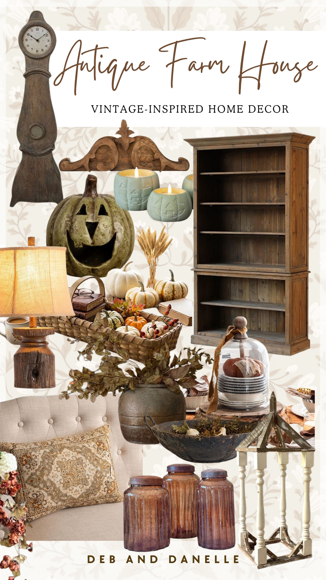 Here are all the vintage-inspired woods-and-whites themed picks from Antique Farmhouse to add to your seasonal home decor.  

 #LTKSeasonal #LTKHome