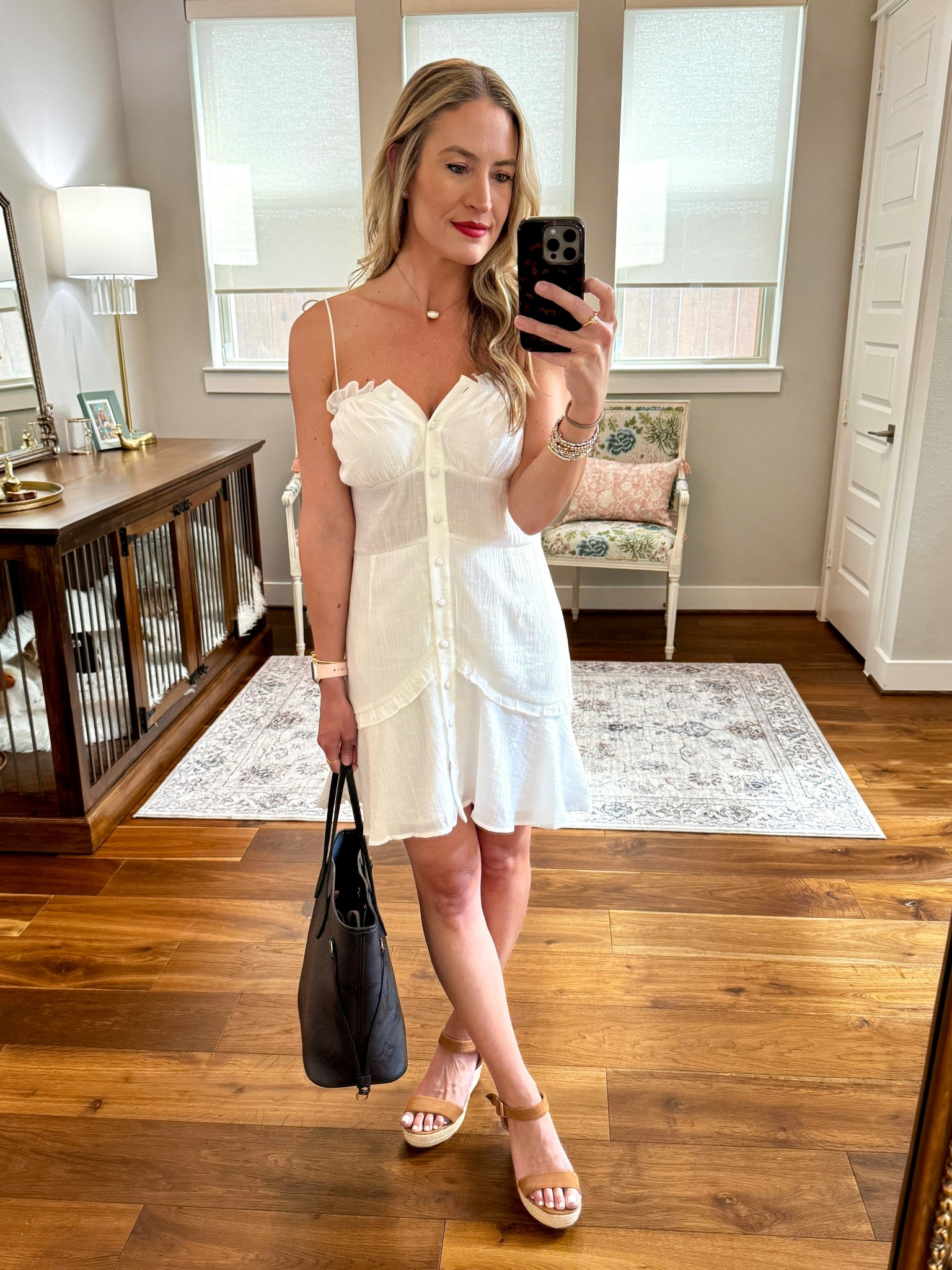 Summer and Fall Dresses

This dress is soft and floaty and comes in several color options. I am wearing XS. The top button can be buttoned or left open, which is how I preferred it. It can be dressed up or down and will look very cute paired with a denim jacket  

VICI is having a site wide sale exclusively through the LTK app if you shop the selected items through my posts. Otherwise use code AUG30 for 30% off.

#everypiecefits

Summer dress 
White dress 
Fall dress 
Fall outfit 
Summer outfit 
Brunch 
Dinner outfit 
Casual outfit 

#LTKOver40 #LTKSaleAlert #LTKxVICI