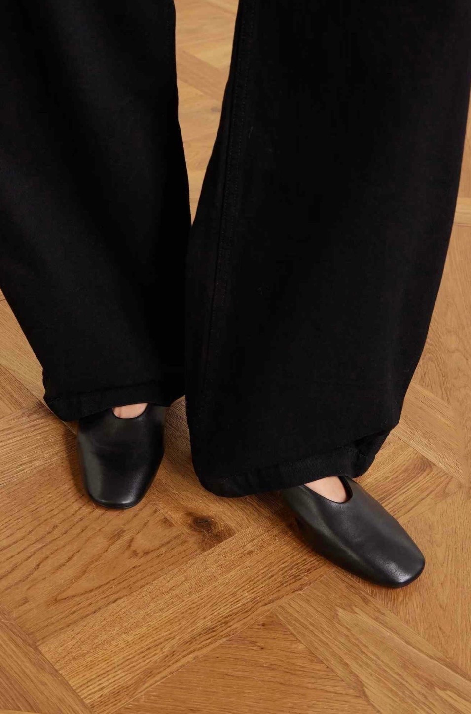High vamp flats
High vamp heels
