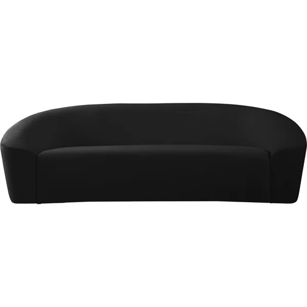 Robeline 91'' Velvet Curved Sofa | Wayfair North America