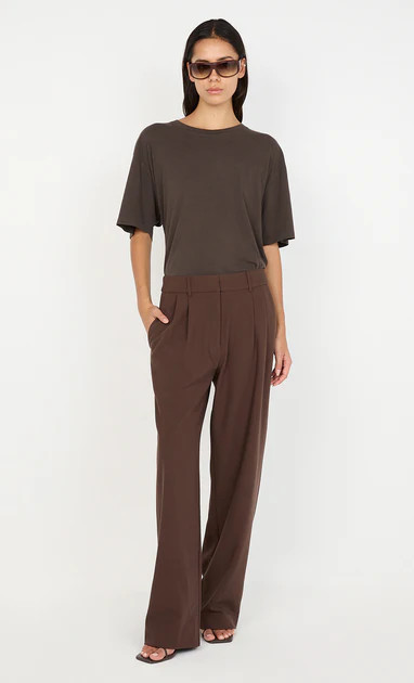 JUDE PANT - CHOCOLATE | Bec & Bridge (Global)