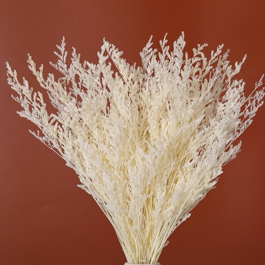 Dried Flowers Bouquet, Dry Caspia Flower Bundle, Floral Lavender, Babys Breath Artificial Flowers... | Amazon (US)