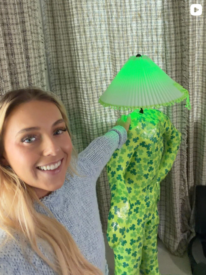 New outfit alert for my body lamp!! 

 