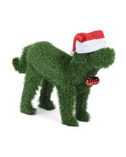 Outdoor Safe Standing Dog With Hat And Bell | Plants & Planters | Marshalls | Marshalls