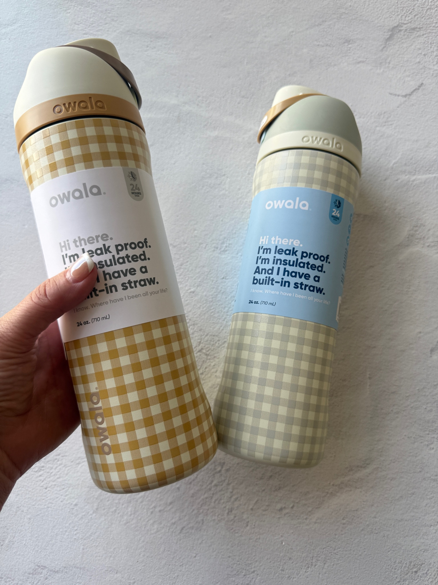 These new arrival special edition Owala from Target x Hearth & Hand by Magnolia are perfect for fall! Loving this cute gingham print in brown and grey for the season.

#LTKSeasonal #LTKActive #LTKHome
