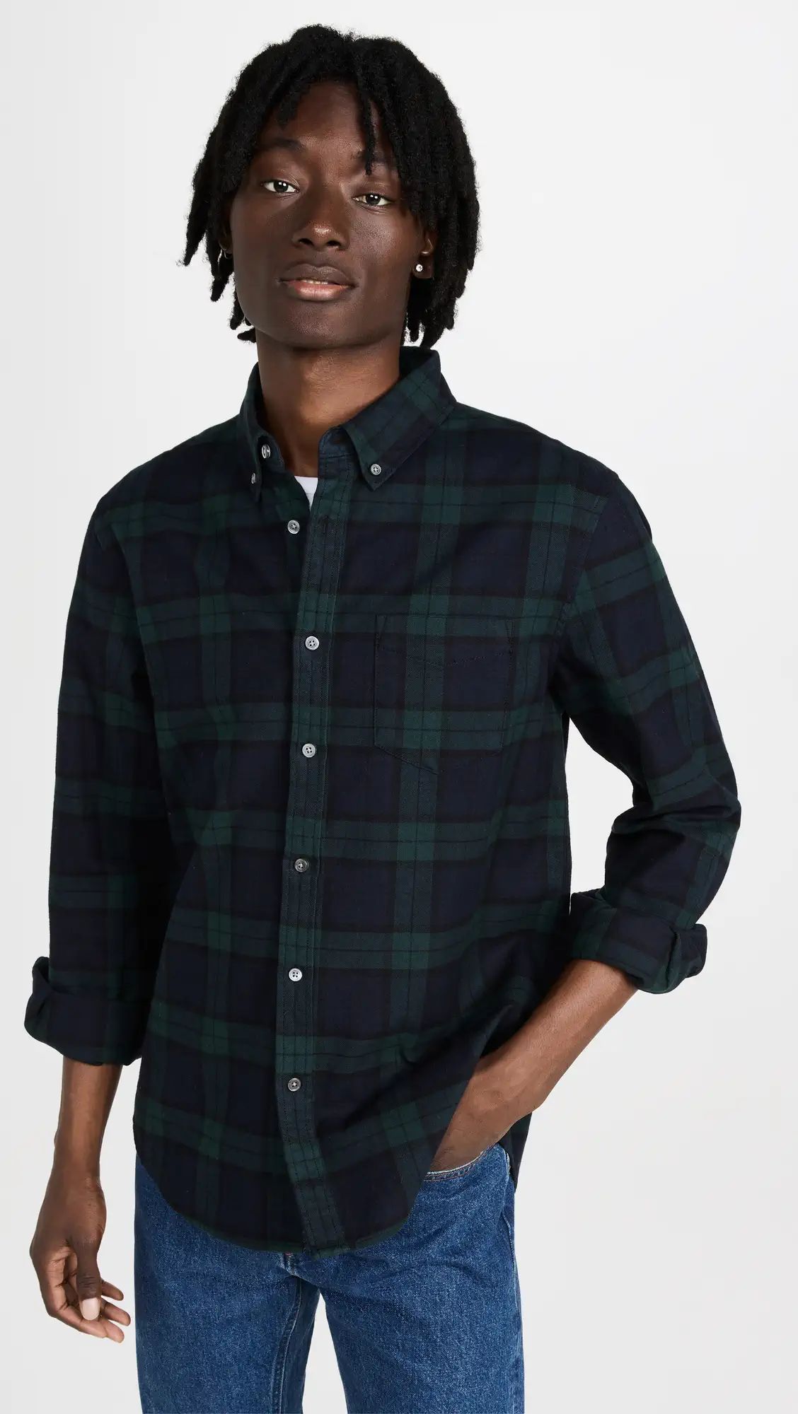 Alex Mill Mill Shirt in Blackwatch Tartan | Shopbop | Shopbop