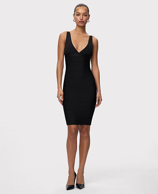 Women's The Backstage V-Neck Midi Dress | Macy's