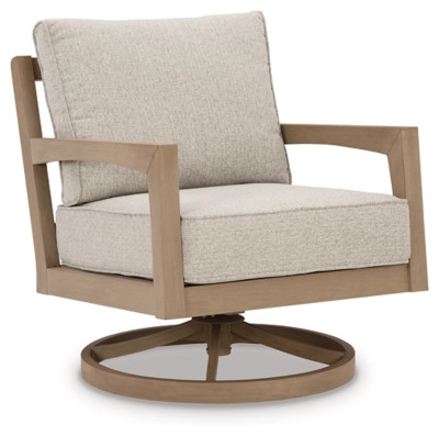 Hallow Creek Outdoor Swivel Lounge with Cushion | Ashley Homestore