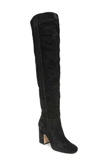 Women's Sarto By Franco Sarto Laurel Over The Knee Boot, Size 10 M - Black | Nordstrom