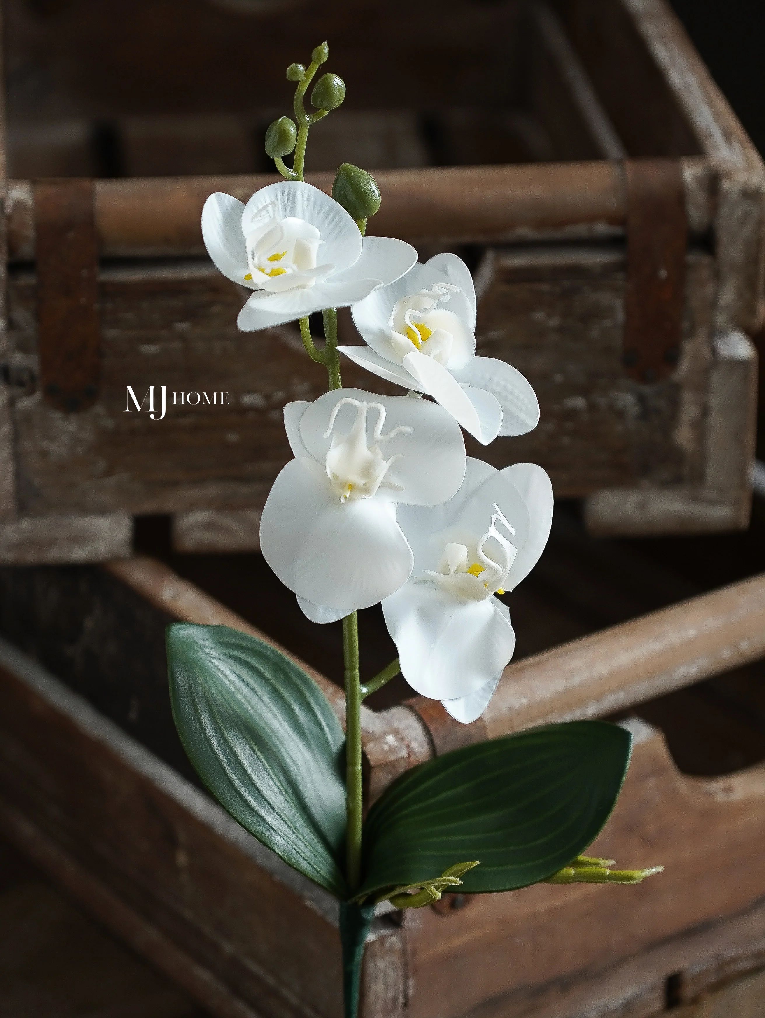 Real Touch White Orchid Pick | MJHome