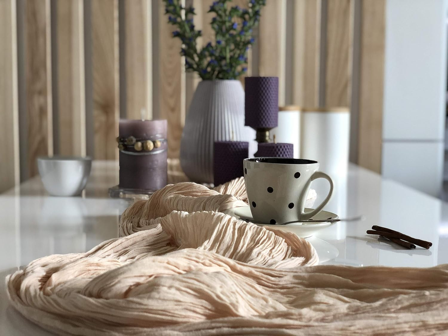 Table Runner 30x135 inches Cheesecloth Tablecloth Set for Romantic Wedding Rustic Boho Style Natu... | Amazon (US)