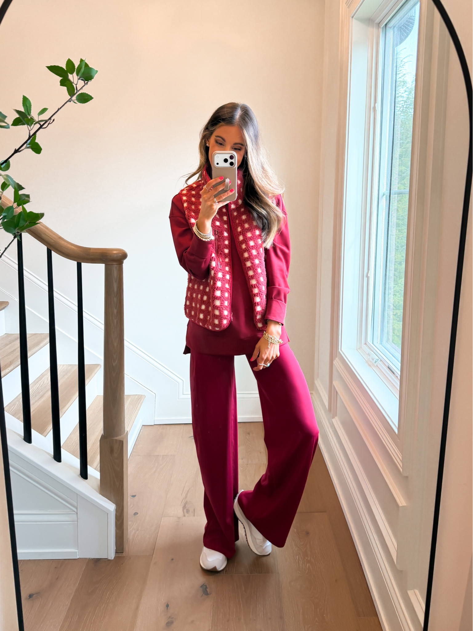 Wearing a medium vest xsmall leggings and small tunic top 

#LTKFindsUnder50 #LTKFindsUnder100 #LTKSaleAlert