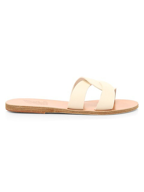 Desmos Flat Leather Sandals | Saks Fifth Avenue