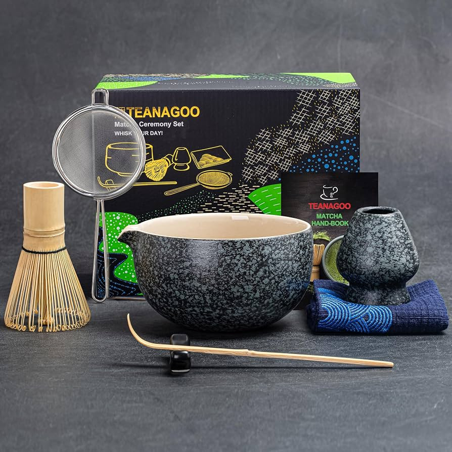 Amazon.com: TEANAGOO Matcha Whisk Set | Matcha set | Matcha Kit | Matcha Tea Set | Matcha Whisk a... | Amazon (US)