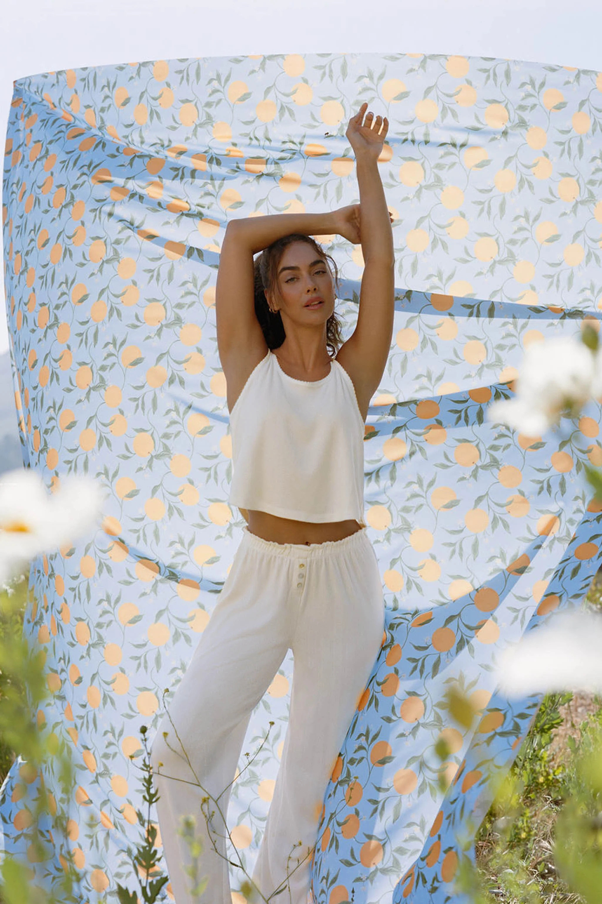 Pointelle Essentials Ivory PJ Set | PJ Salvage