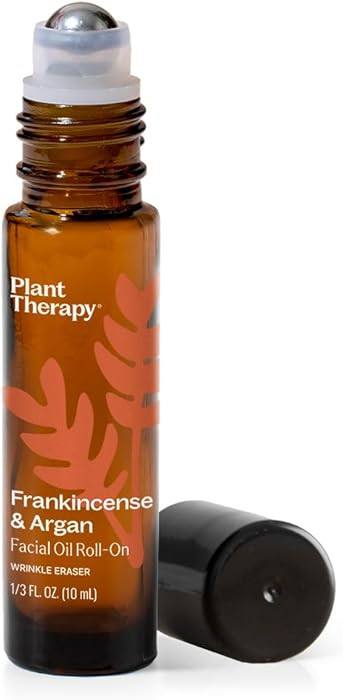 Plant Therapy Frankincense & Argan Facial Serum Roll-On 10 mL (1/3 oz) with Frankincense Essentia... | Amazon (US)