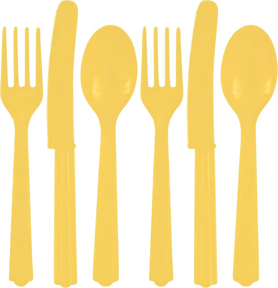 ASST PL CUTLERY - YELLOW SUNSH (12/96) | Amazon (US)