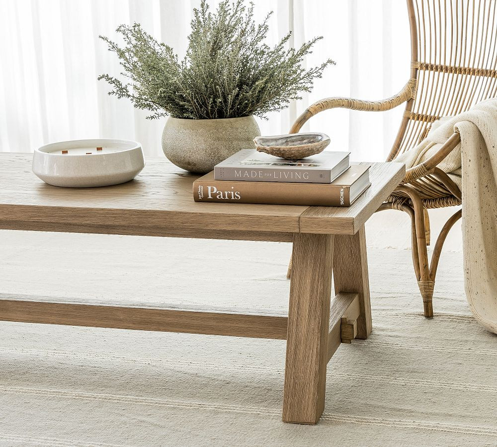 Toscana Rectangular Coffee Table | Pottery Barn (US)