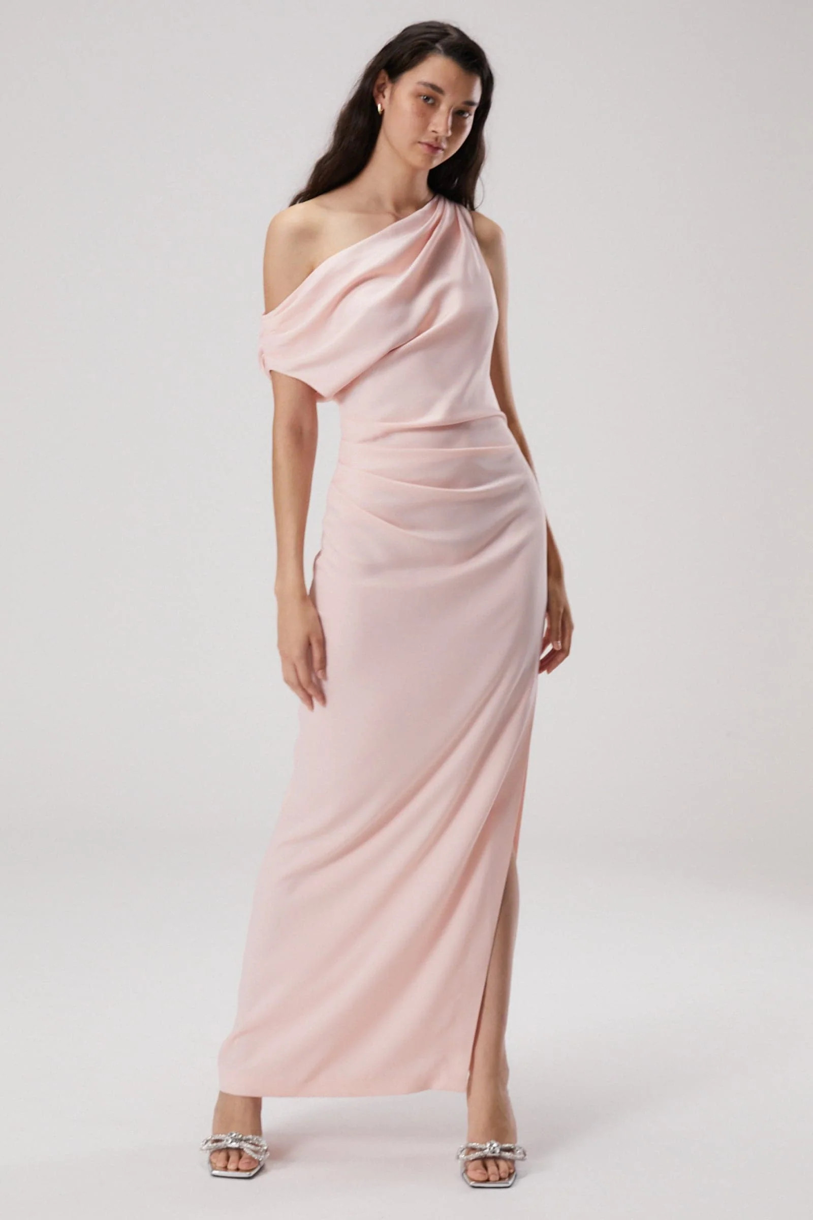 ASTER SATIN MAXI DRESS | MISHA