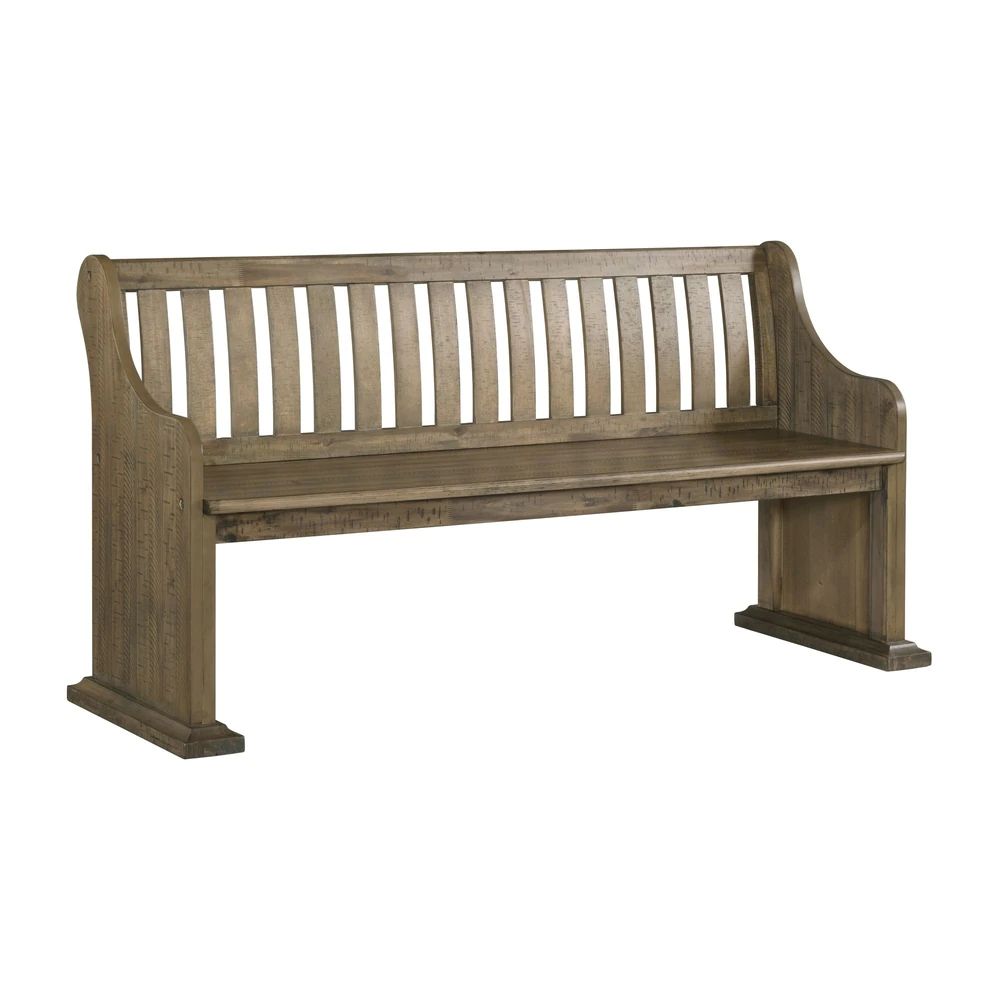 Picket House Furnishings Stanford Pew Bench (Acacia - Acacia) | Bed Bath & Beyond