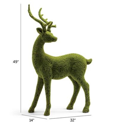 Moss Standing Deer | Frontgate