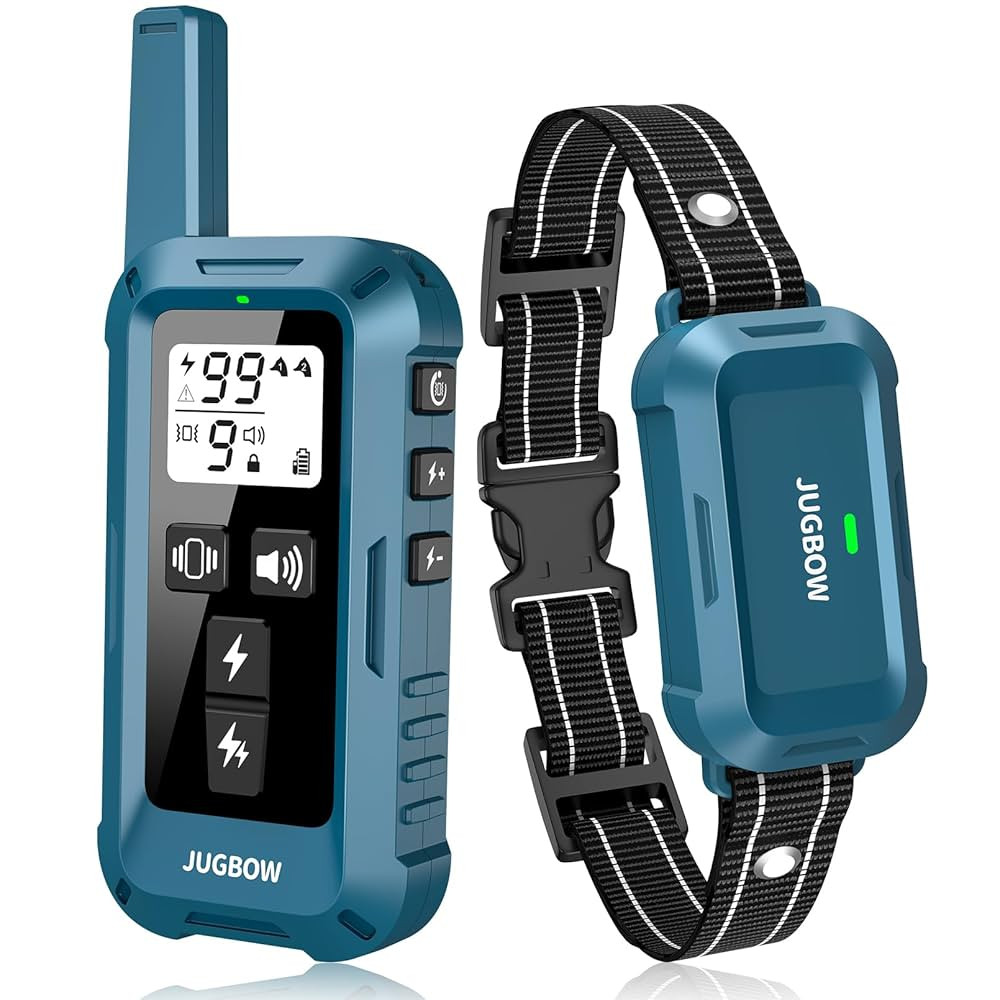 Jugbow Dog Shock Collar - 4200FT Dog Training Collar with Remote, IPX7 Waterproof Electric Collar... | Amazon (US)