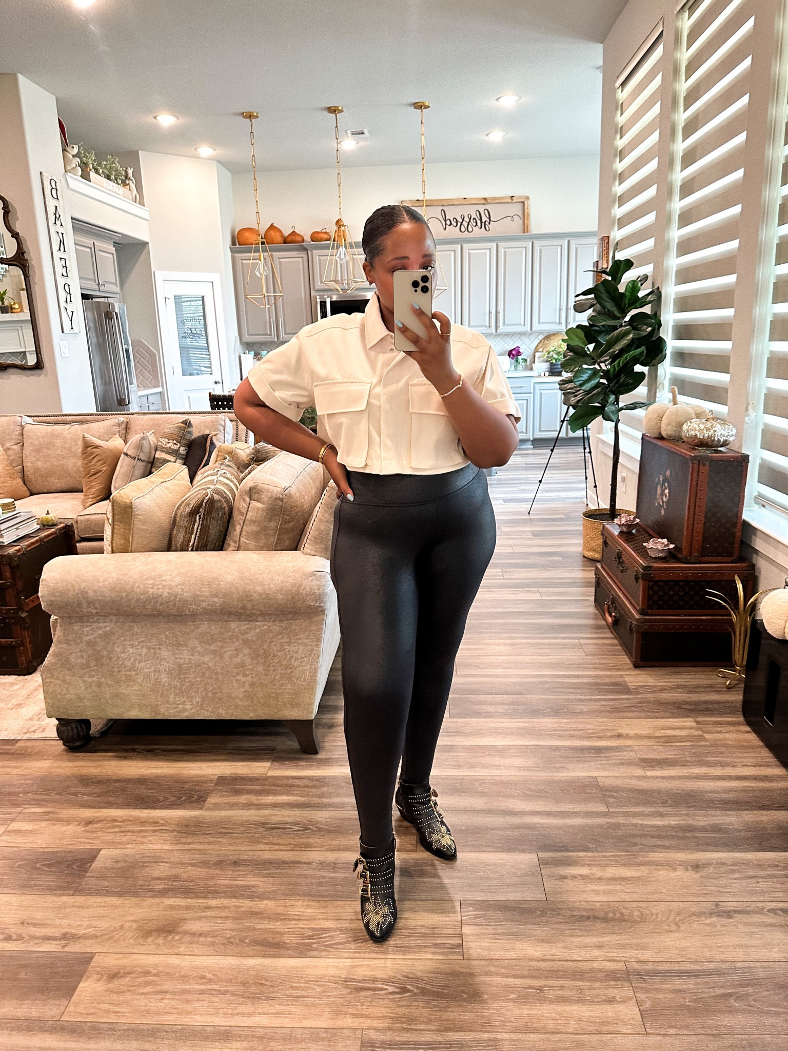 top is Zara 
Leggings - medium 
Boots -  tts 

Fall outfit - fall style - fall fashion - leggings - leggings outfit - work outfit - fall shoes - fall boots - ankle boots - going out outfit - 

Follow my shop @styledbylynnai on the @shop.LTK app to shop this post and get my exclusive app-only content!

#liketkit 
@shop.ltk
https://liketk.it/4jCfd

Follow my shop @styledbylynnai on the @shop.LTK app to shop this post and get my exclusive app-only content!

#liketkit #LTKshoecrush #LTKstyletip #LTKmidsize
@shop.ltk
https://liketk.it/4jFIE