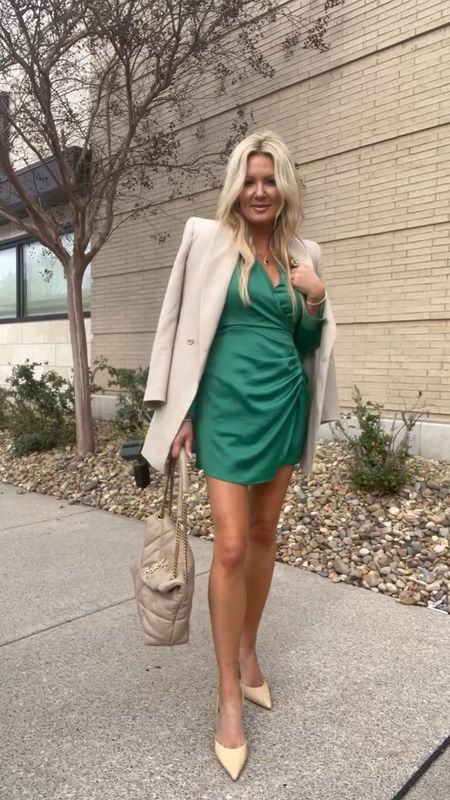 Here’s all my fave green dresses rn! This look is last year Zara- but linking some really similar ones. 💚

#LTKover40